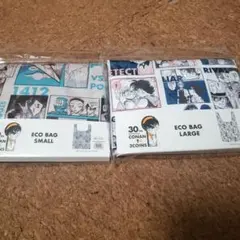 名探偵コナン　3coins　エコバッグ　大　小　2点セット