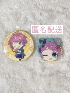 ヒプノシスマイク 飴村乱数 缶バッジ2個セット