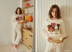 ルームウェア セットアップ ジェラートピケ ミッフィー S-M