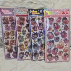 うるちゅるpop seal　名探偵コナン4点セット