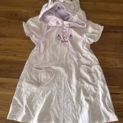 メゾピアノMy Melody フード付きワンピース 120