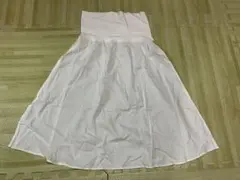 ホワイト コットンスリップ・ペチコート1