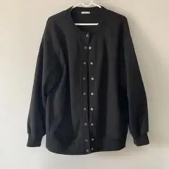 GU ブラック ボタン付きジャケット