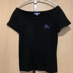 BURBERRY BLUE LABEL 半袖Tシャツ ブラック サイズ38のサムネイル