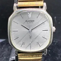 PLAYBOY プレイボーイ タンク型 ヴィンテージ 時計 - メルカリ