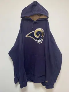 Reebok 刺繍 リーボック　NFL 90s フェード パーカー 2xl