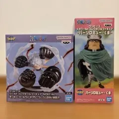 ワンピース WCF シリーズ フィギュアセット ルフィ くま