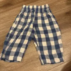 【新品未使用】organic zoo　ギンガムチェックパンツ Organic Zoo オーガニックズー ギンガムチェック パンツ 1-2y