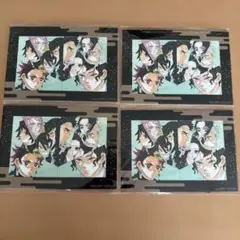 新品　鬼滅の刃 イラスト 4枚セット