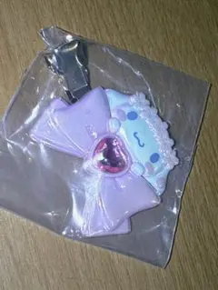 サンリオ　シークレット前髪クリップ　シナモン