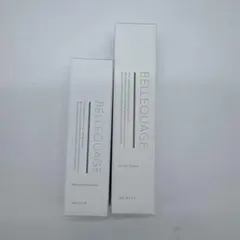 【新品未使用】BELLEQUAGE(ベルクアージュ） ベルクアージュ(BELLEQUAGE)ヒト幹細胞美容液・化粧水・クリーム