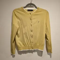 POLOWALK イエロー 長袖カーディガン S
