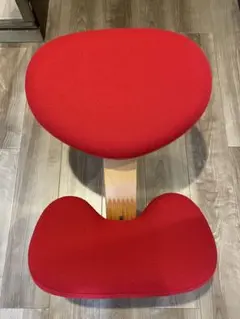 バランスラボ バランスチェア バランスイージー レッド 中古品