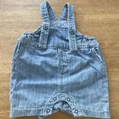 デニムサロペットロンパース