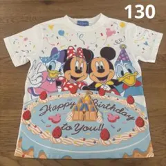 東京ディズニーリゾート バースデーTシャツ 130
