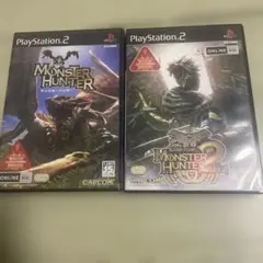 モンスターハンター　モンスターハンター2 ps2 動作確認済み
