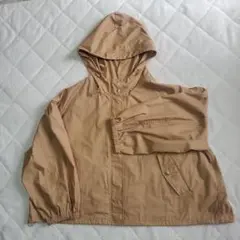 INGNI　ベージュ マウンテンパーカー フード付き