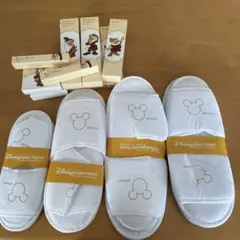 香港ディズニーホテルアメニティスリッパセット