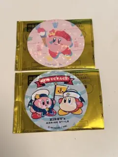 星のカービィ まんまる焼き2025 シール2枚セット