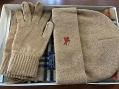 【新品】BURBERRY LONDONバーバリーキッズ　マフラー、帽子、手袋