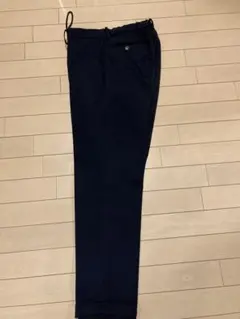ネイビー テーパードパンツ ※ドローコード付