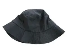 MUJI 無印良品 ブラック　ナイロンバケットハット