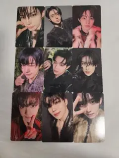 ゼベワン ZB1 トレカ ラキドロ タワレコ 9枚セット 黒