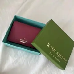 kate spade パスケース 定期入れ　カードケース　コインケース　ピンク