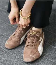 PUMA ブラウン　24センチSPEED CAT brown 最終お値下げ☺︎︎︎︎ プーマ スピードキャット（サイズ（cm）：24.5cm）のおすすめ