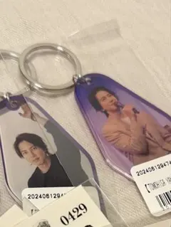 新品＊山下智久＊バースデー 記念くじ＊キーホルダー C＊ステッカー