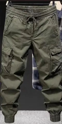 柄パンツ ワークパンツ