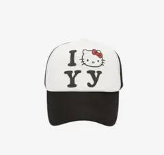 Openyyハローキティ I ♥ YY ベースボールキャップ 2025年最新】OPen yy キティ キャップの人気アイテム - メルカリ