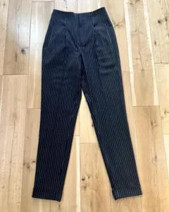 美品 Ralph Lauren スラックス ブラック 2タック サスペンダー - メルカリ