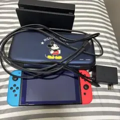 Nintendo Switch 本体 グレー キャリングケース 充電器など - メルカリ