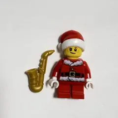 正規品 ミニフィグ クリスマス限定トレード2025 Lサンタミニフィグとサックス