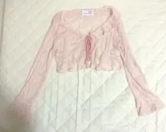 ampm シアーボレロ ピンクのサムネイル