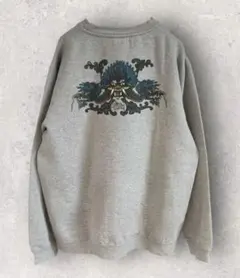 old stussy 90s DRAGON L　スウェット　グレーのサムネイル