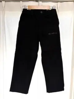 XLARGE ブラック パンツ ポケット付き　120