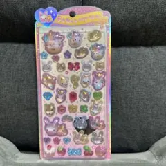 うるちゅるポップシール　フワフワらびちゃん