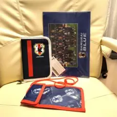サッカー日本代表 SAMURAI BLUE グッズ　3点セット