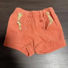 ベビー　キッズ　ハーフパンツ　コーデュロイ　90