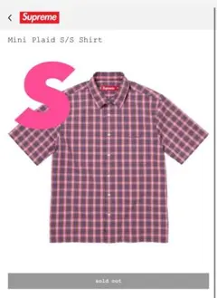 新品】Supreme Mini Plaid S/S Shirt Purple - メルカリ