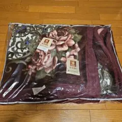 京都西川　ローズ毛布
