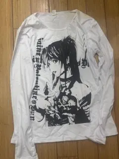 新品 デスノート　弥海砂　ロングTシャツ 長袖 アニメ 少女 グランジ ゴシック