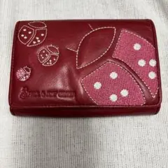 PAUL & JOE SISTER 二つ折り財布 赤