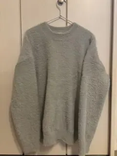 RAYGUN ライトグレー オーバーサイズセーター