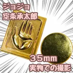 ジョジョの奇妙な冒険　空条承太郎　バッジ　ピンズ　35mm2点セット【残5限定】