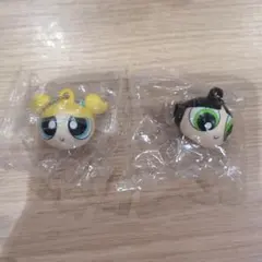 マスコットキャップチャーム パワーパフガールズ バターカップ バブルス2個セット