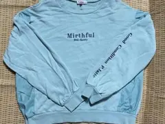 PINK-latte ミントグリーン トレーナー Mサイズ