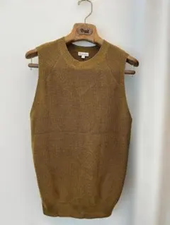 【春コーデ/美品】Steven Alan クルーネック ニットベスト
